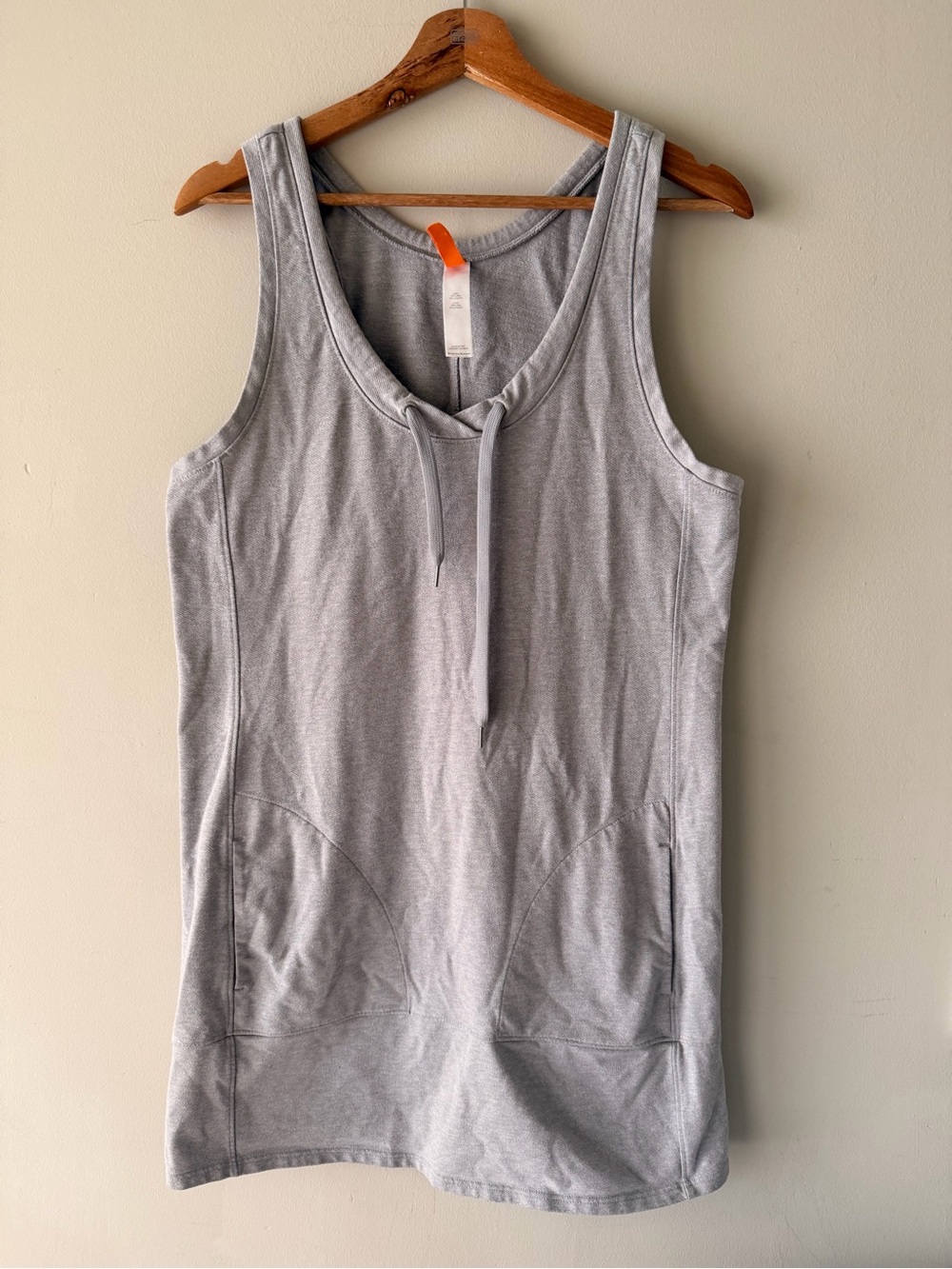 Lucy Women’s Small Grey Sleeveless Tunic Tank Top/Dress